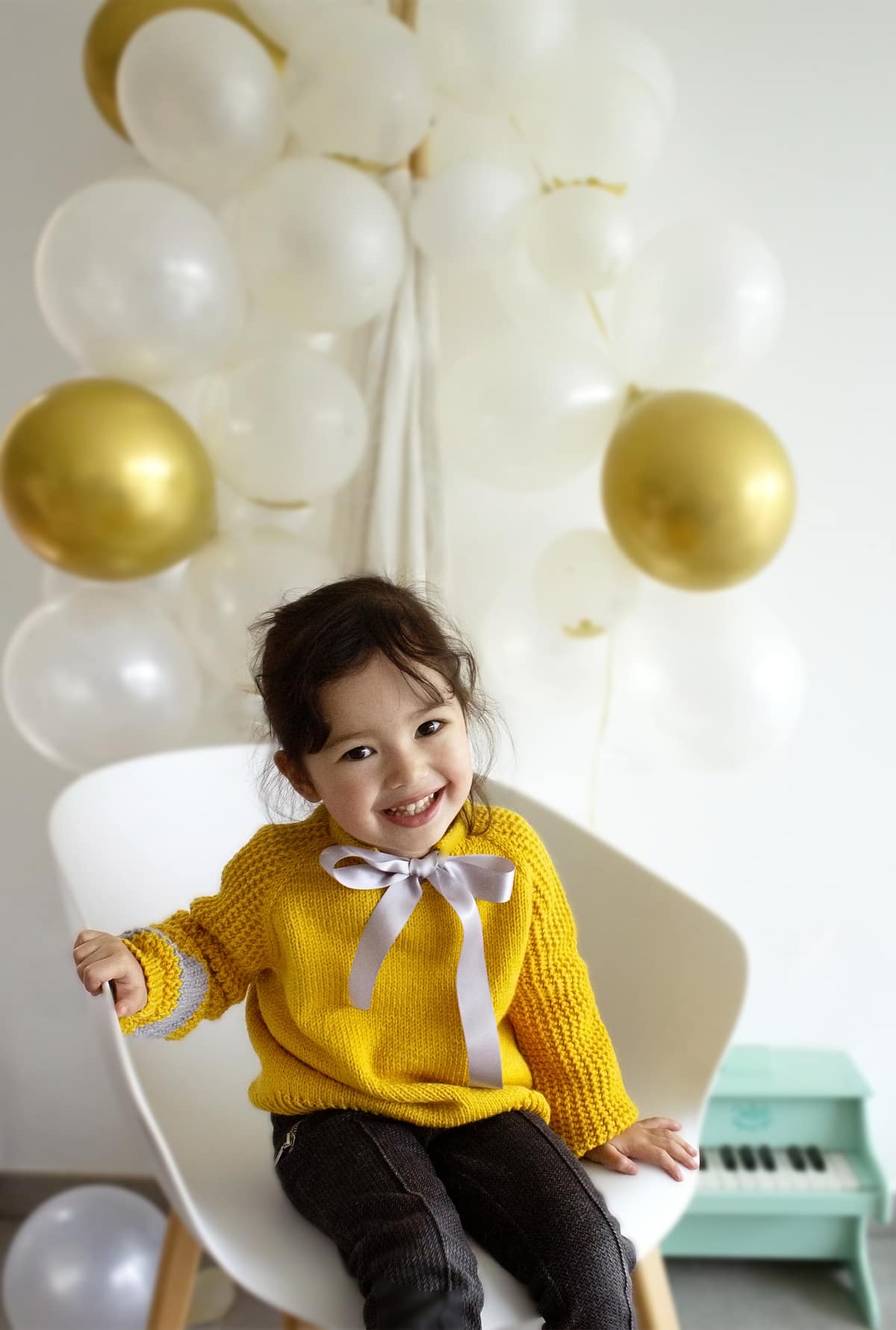 patron tricot pull fille - Molis 2