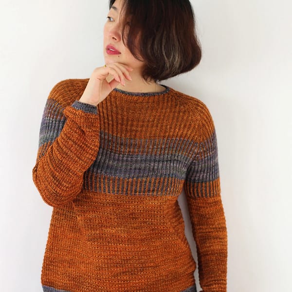 patron tricot pull brioche Grand Môme 2