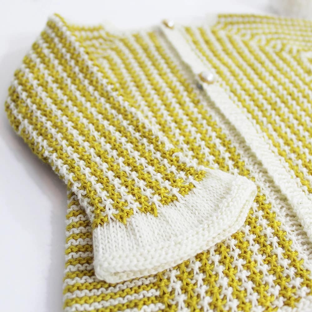 patron PDF tricot gilet enfant Chesin