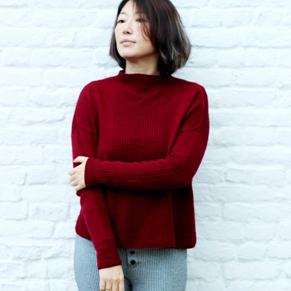 patron tricot pull femme Pyramide 1