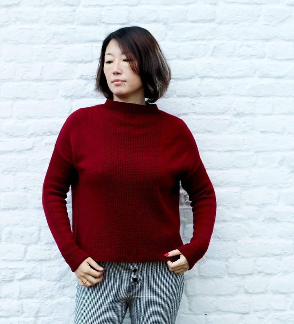 patron tricot pull femme Pyramide 3