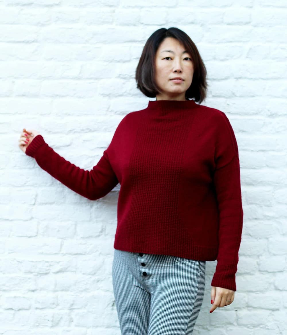 patron tricot pull femme Pyramide 4