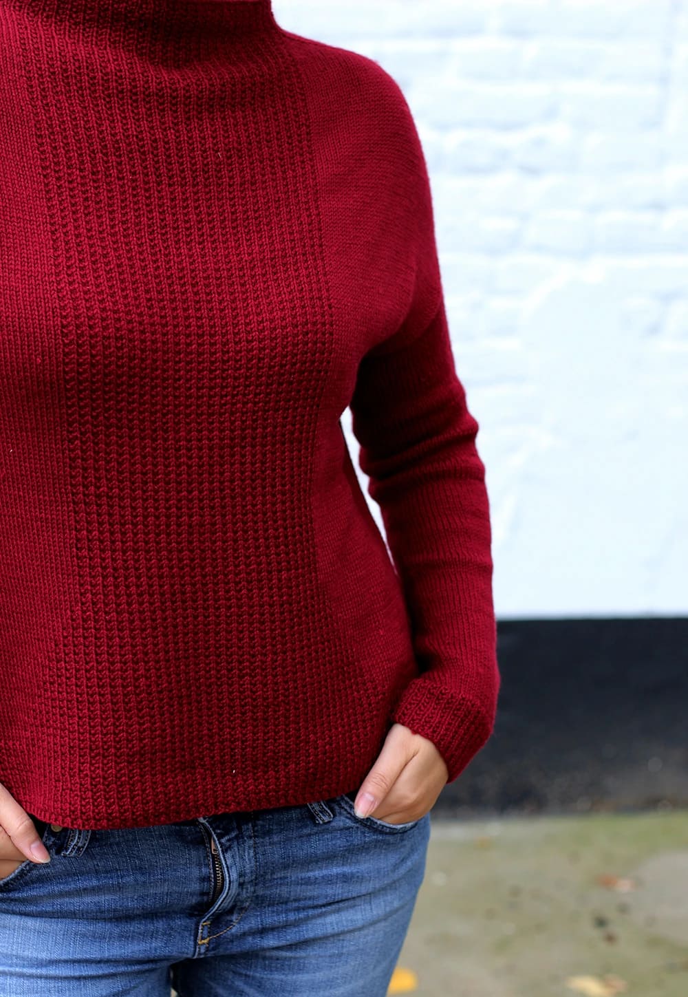 patron tricot pull femme Pyramide 2