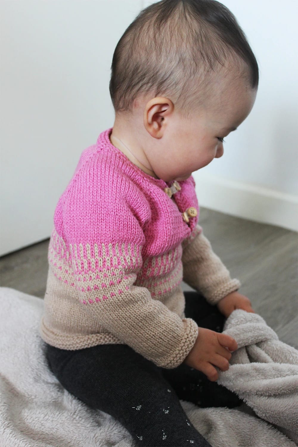 patron PDF tricot pull enfant Keai 3