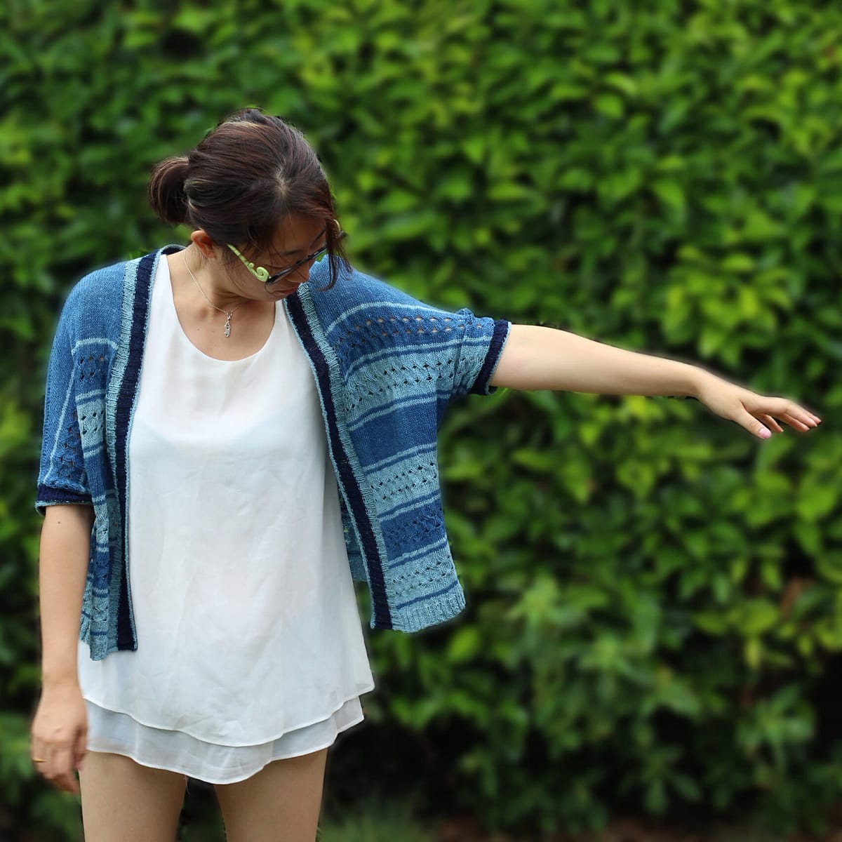 gilet tricot femme été Light Favor Xiaowei Design 3