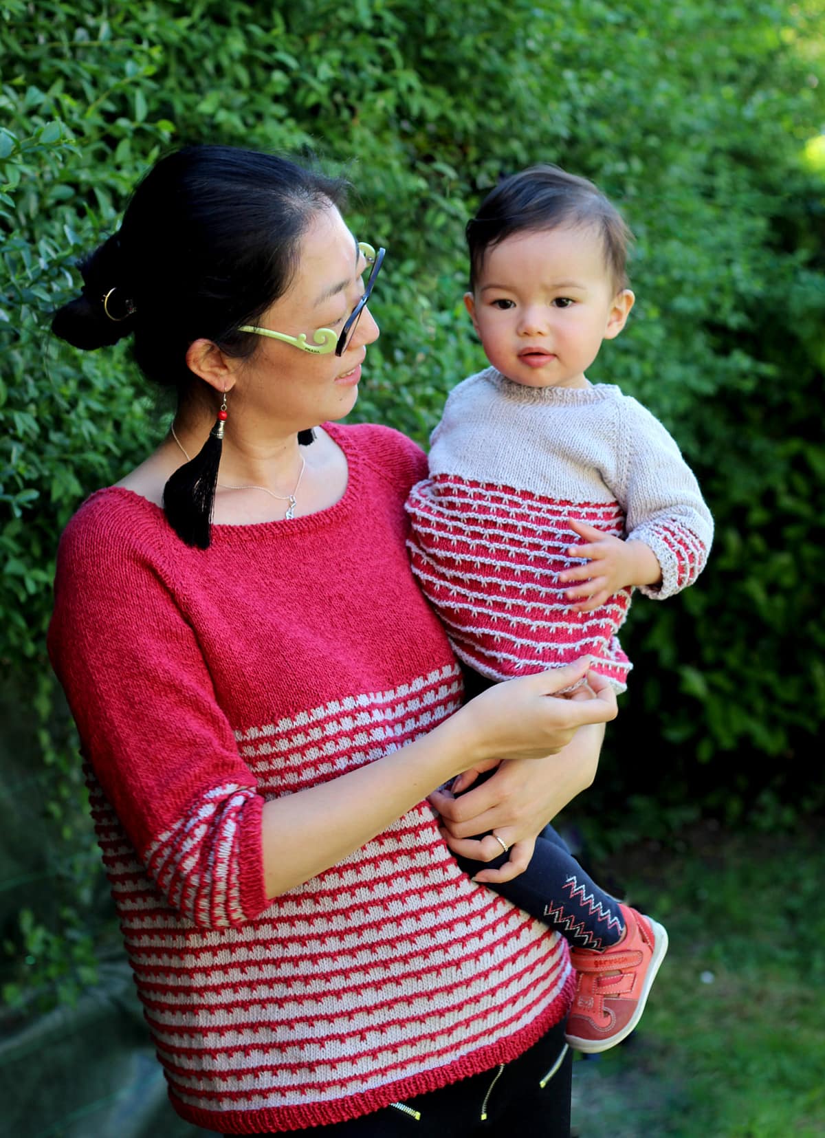 pull enfant confort tricot modèle Little Angela