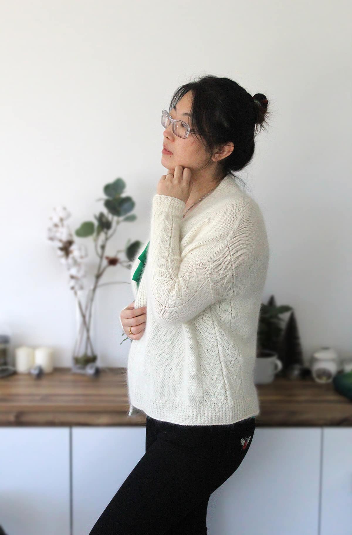 patron tricot gilet femme - Haline 2