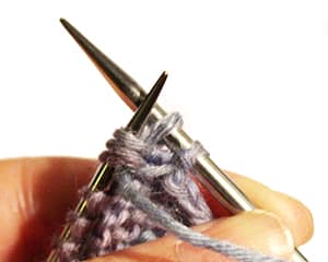 tricot point étoile