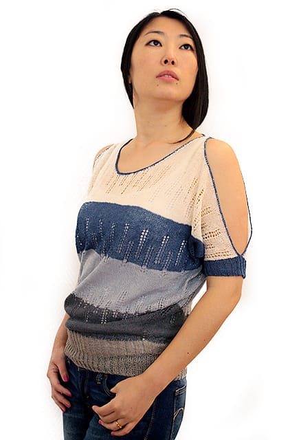 top femme tricot EdenTop Xiaowei Design