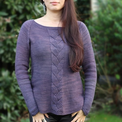 patron tricot pull femme velvette