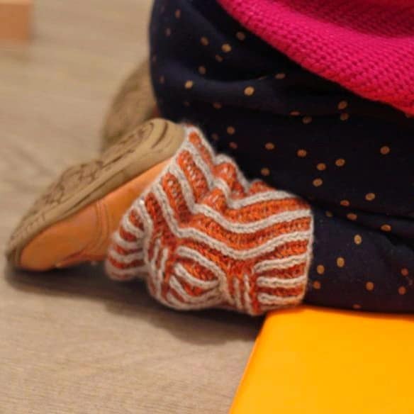 guêtres enfant tricot confortables jambières modèle brioche