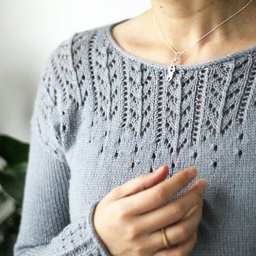 pull femme tricot Ollay dentelle féminin Xiaowei Design